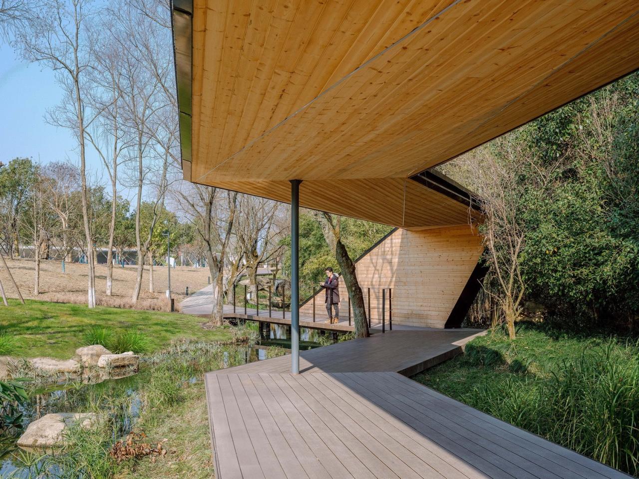 BIM建筑|溪上飞檐：浙江音乐学院校园微更新 / 朱培栋-line+建筑事务所、gad