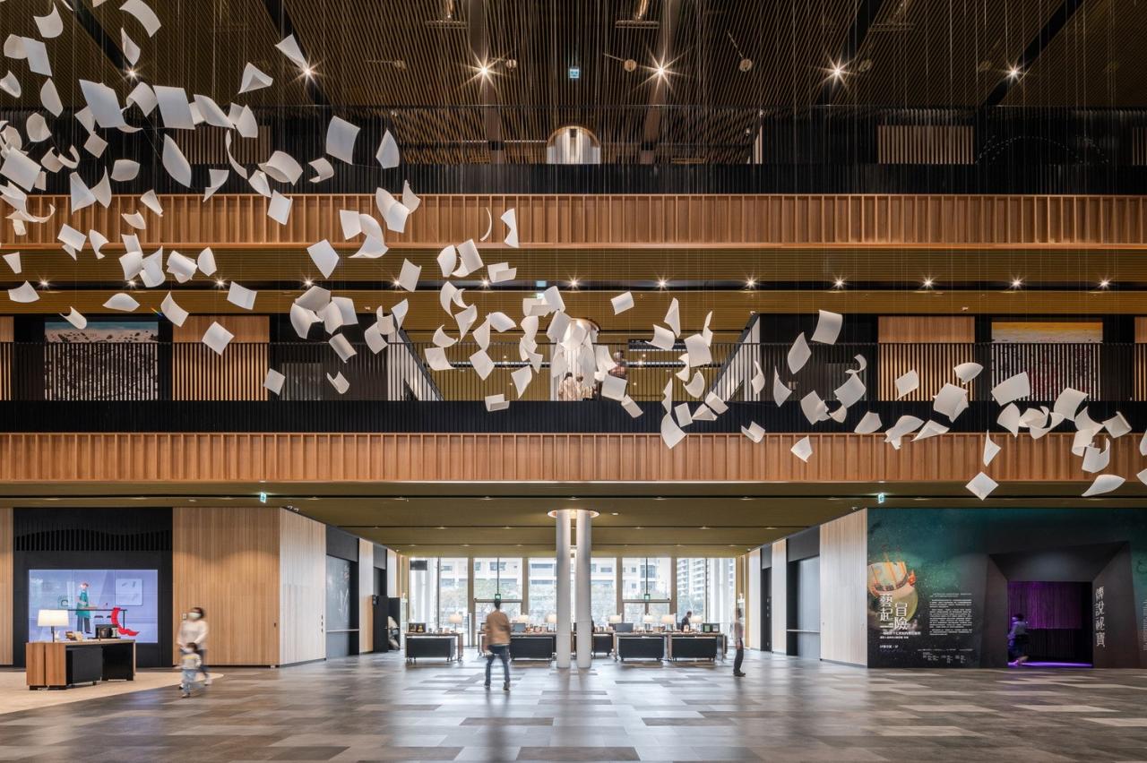 BIM建筑|台南公共图书馆 / Mecanoo + 张玛龙陈玉霖联合建筑师