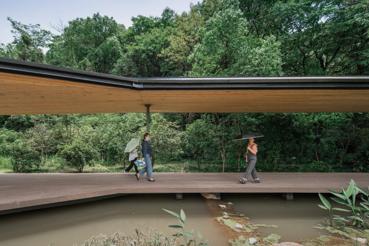 BIM建筑|溪上飞檐：浙江音乐学院校园微更新 / 朱培栋-line+建筑事务所、gad