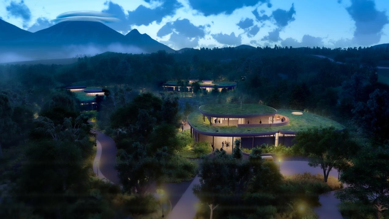 BIM建筑|福西大猩猩基金艾伦·德杰尼勒斯园区 / MASS Design Group