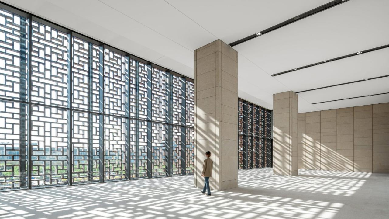 BIM建筑|中国工艺美术馆、中国非物质文化遗产馆 / gmp 建筑事务所