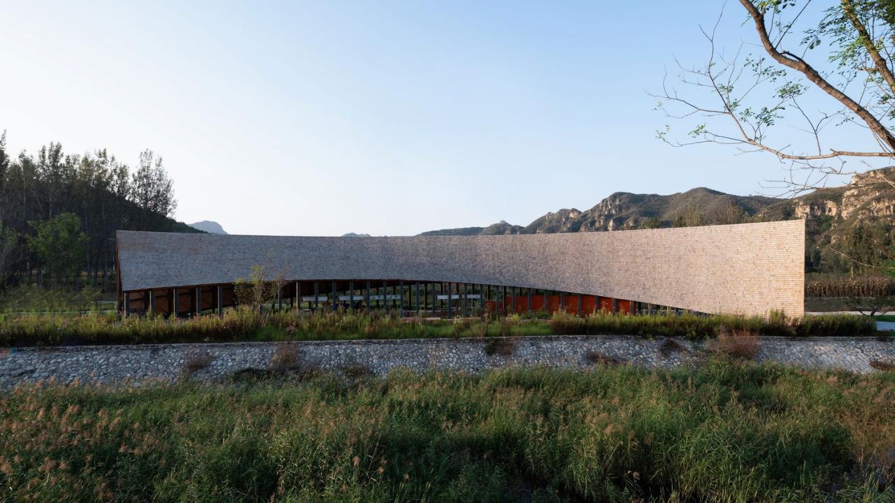 BIM建筑|田岗知行村：新农人的门户 / 袈蓝建筑