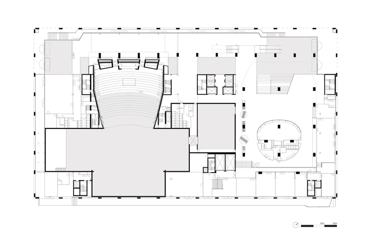 BIM建筑|Amare 表演艺术中心，海牙文化之家 / NOAHH