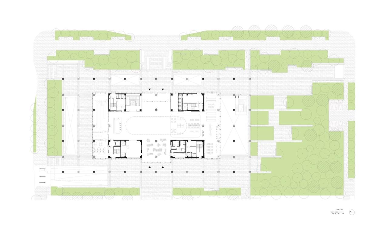 BIM建筑|台南公共图书馆 / Mecanoo + 张玛龙陈玉霖联合建筑师