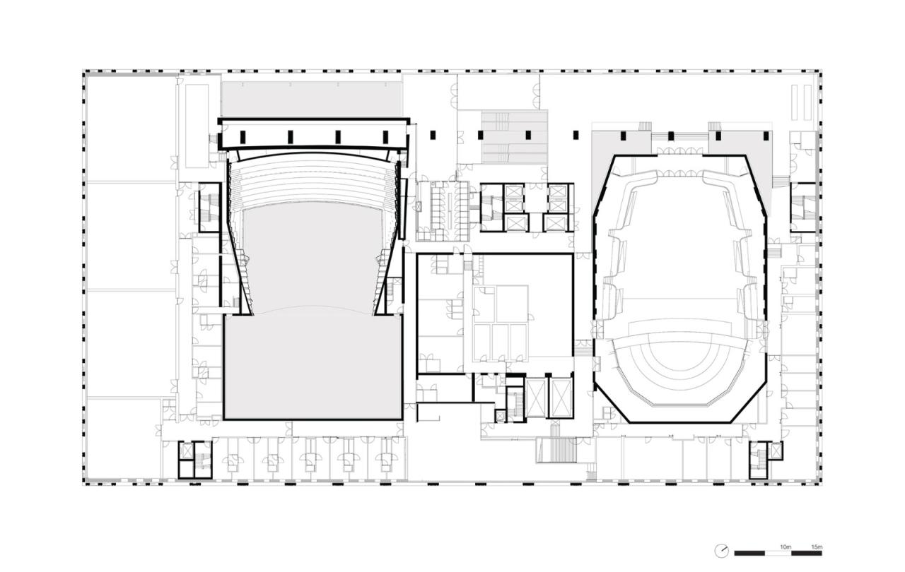 BIM建筑|Amare 表演艺术中心，海牙文化之家 / NOAHH