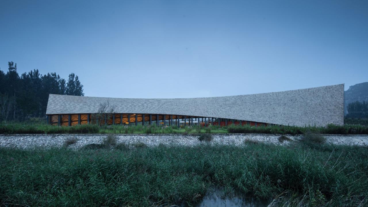 BIM建筑|田岗知行村：新农人的门户 / 袈蓝建筑