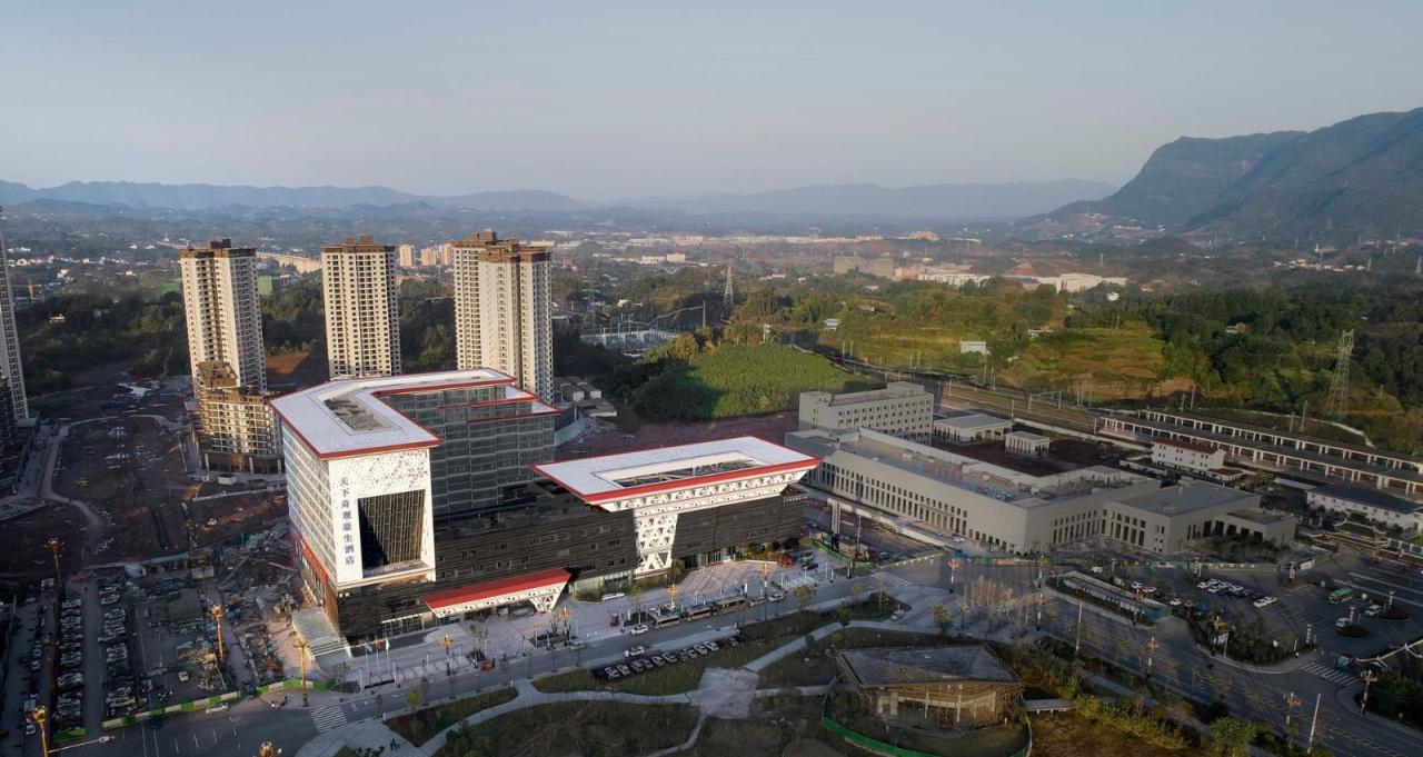 BIM建筑|“兴文石海”世界级旅游目的地游客中心 / 天津大学设计总院·顾志宏工作室