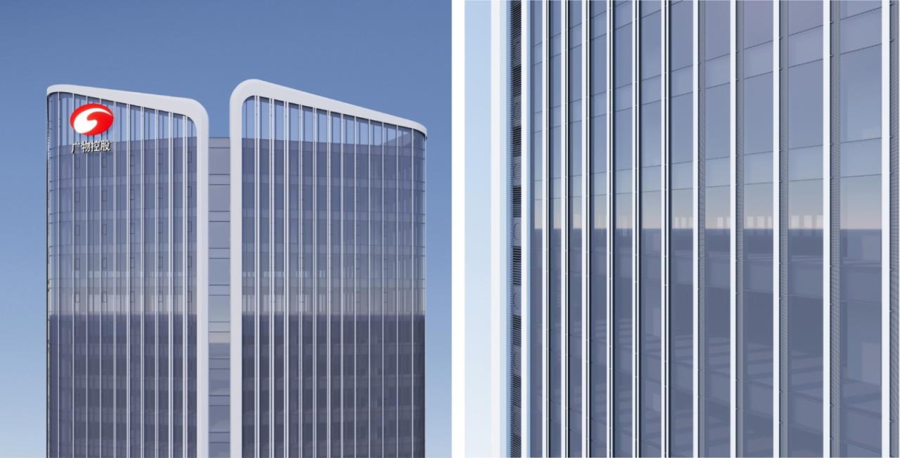 BIM建筑|风正扬帆起 凌江尤可期：广州･广物鱼珠产城综合体 / UA尤安设计