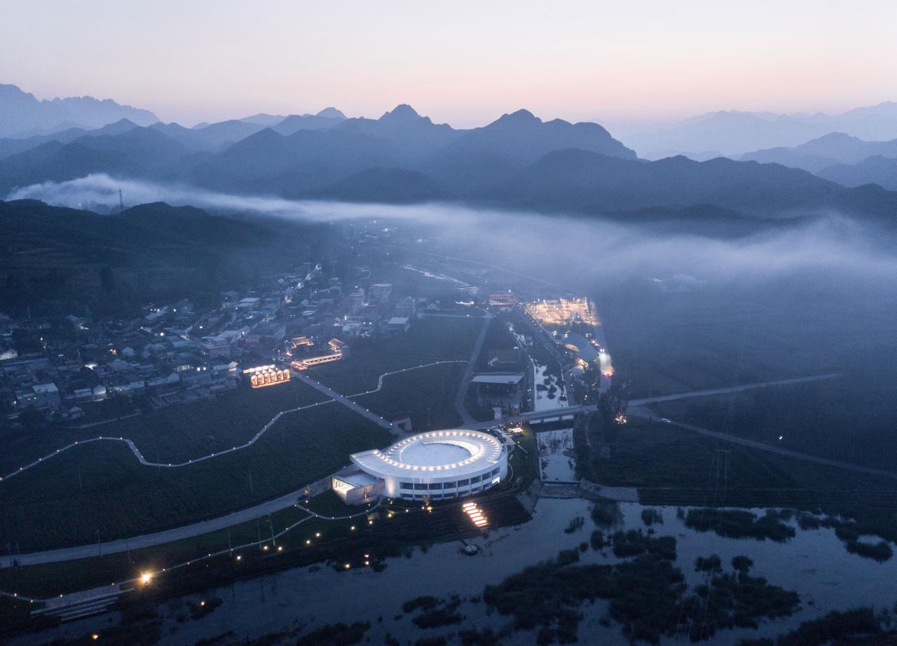 BIM建筑|田岗知行村：乡村会客厅 / 袈蓝建筑