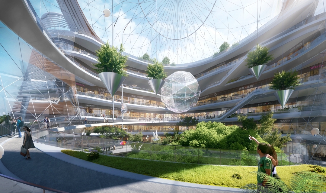 BIM建筑|北京昌平新城东区中心区城市设计方案 / 中粮地产+中国中元+青岛沿海