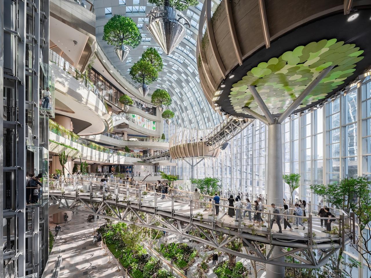 BIM建筑|香港置地重庆光环The Ring购物公园 / PHA湃昂