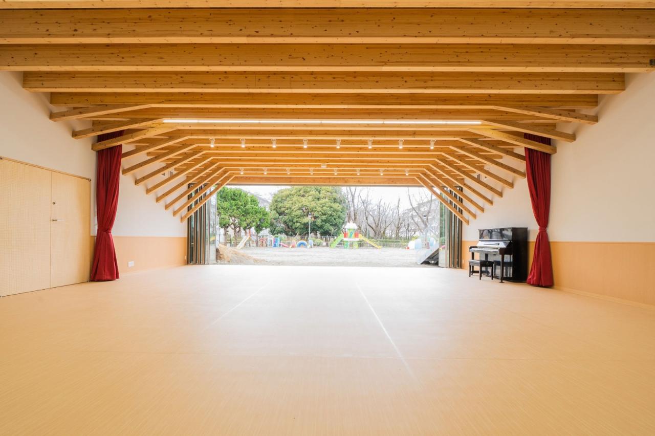 BIM建筑|肆意奔跑：森中之丘幼儿园 / STUDIO YY