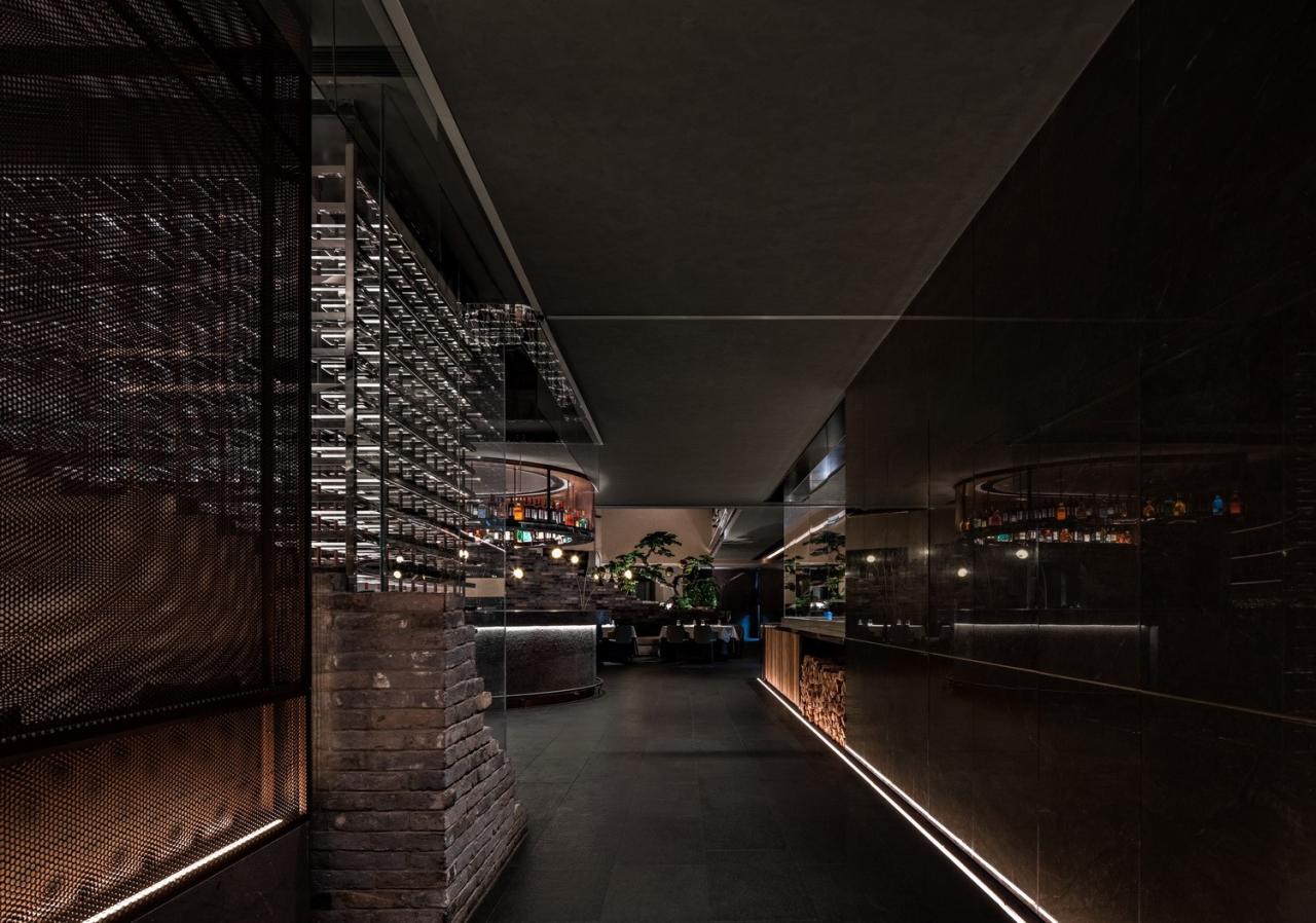 BIM建筑|四季民福上海外滩店 / IN.X屋里门外设计