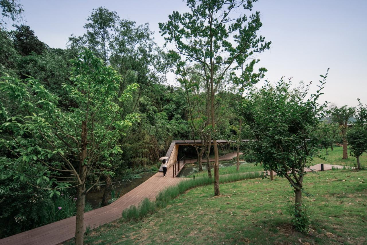 BIM建筑|溪上飞檐：浙江音乐学院校园微更新 / 朱培栋-line+建筑事务所、gad