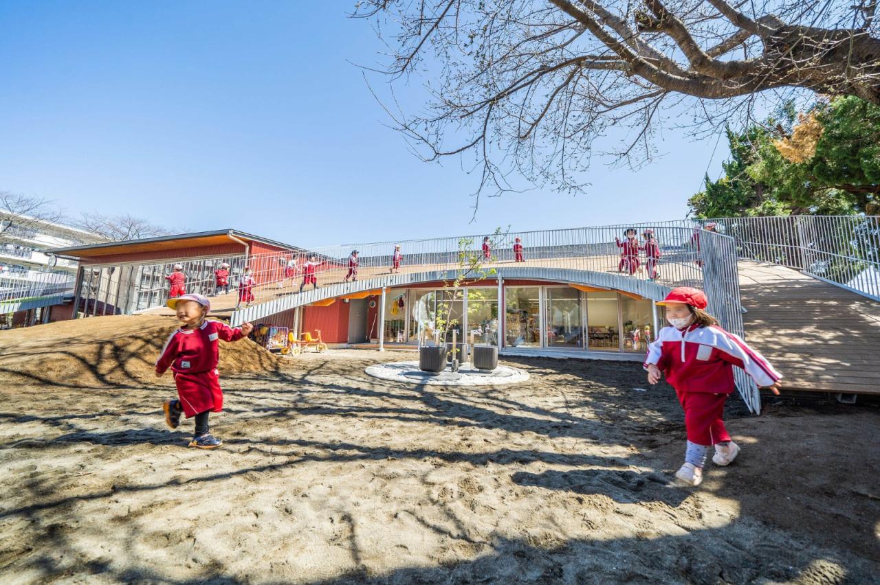 BIM建筑|肆意奔跑：森中之丘幼儿园 / STUDIO YY