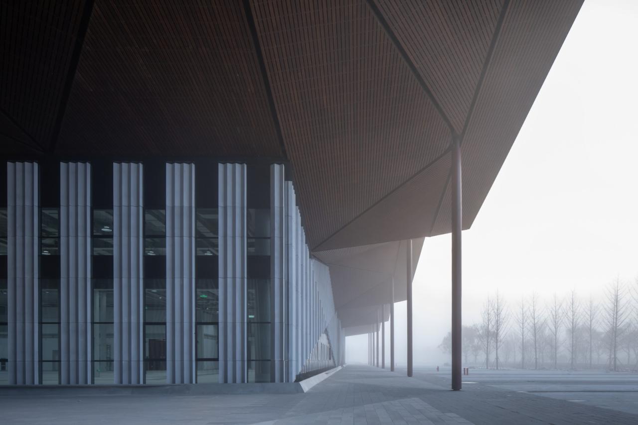 BIM建筑|第十届中国花博会复兴馆 / 华建集团上海建筑设计研究院