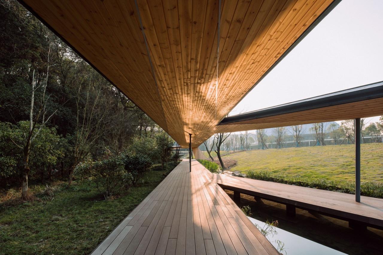 BIM建筑|溪上飞檐：浙江音乐学院校园微更新 / 朱培栋-line+建筑事务所、gad