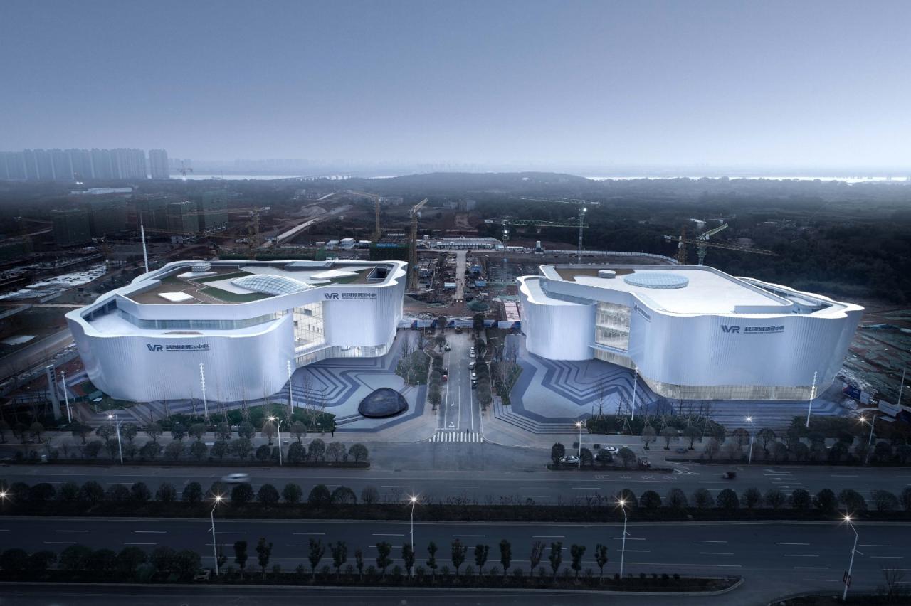 BIM建筑|虚拟之筑的有机新生：南昌VR科创城VR展示中心 / UA尤安设计