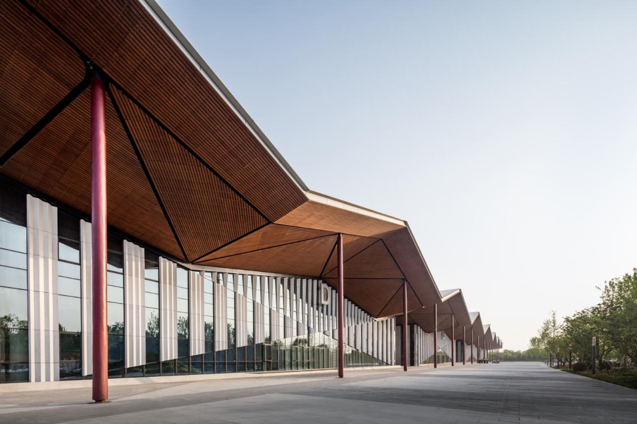 BIM建筑|第十届中国花博会复兴馆 / 华建集团上海建筑设计研究院