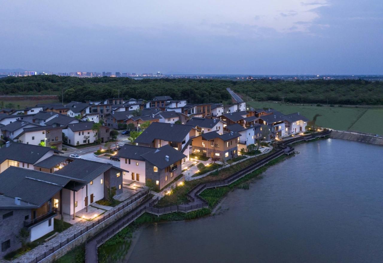 BIM建筑|汨罗“端午人家”乡村安置聚落 / 造作建筑工作室