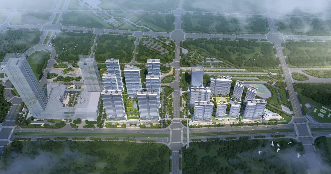 BIM建筑|行云漫步：长沙桂语雲峯 / ZWA卓时水石