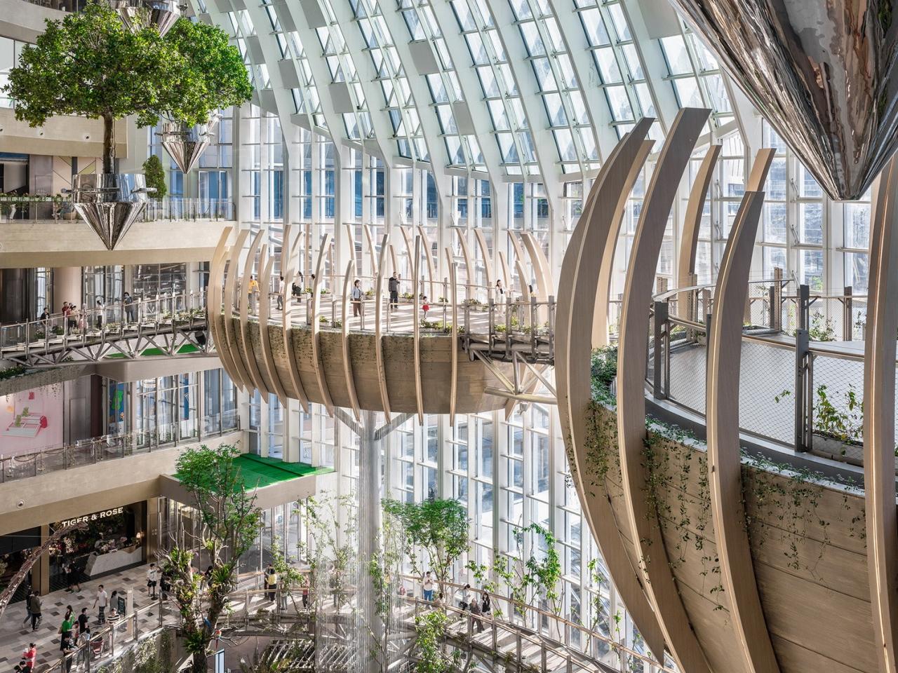 BIM建筑|香港置地重庆光环The Ring购物公园 / PHA湃昂