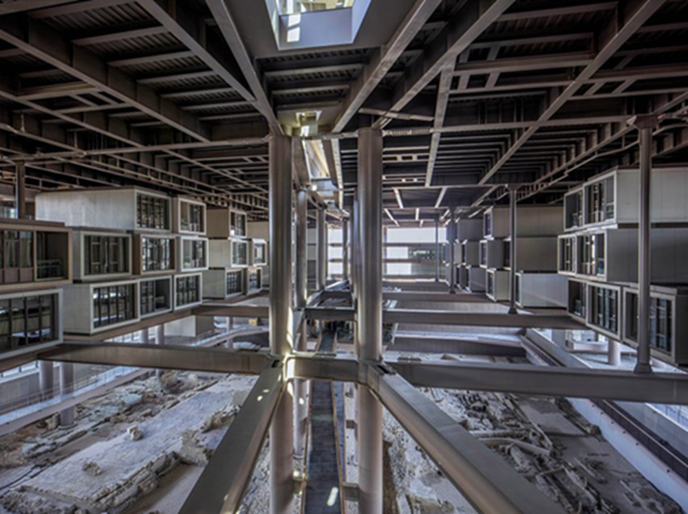 BIM建筑|安塔基亚博物馆酒店设计在古代遗址周围和上方