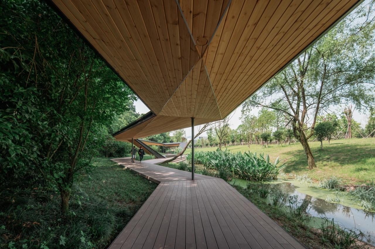 BIM建筑|溪上飞檐：浙江音乐学院校园微更新 / 朱培栋-line+建筑事务所、gad