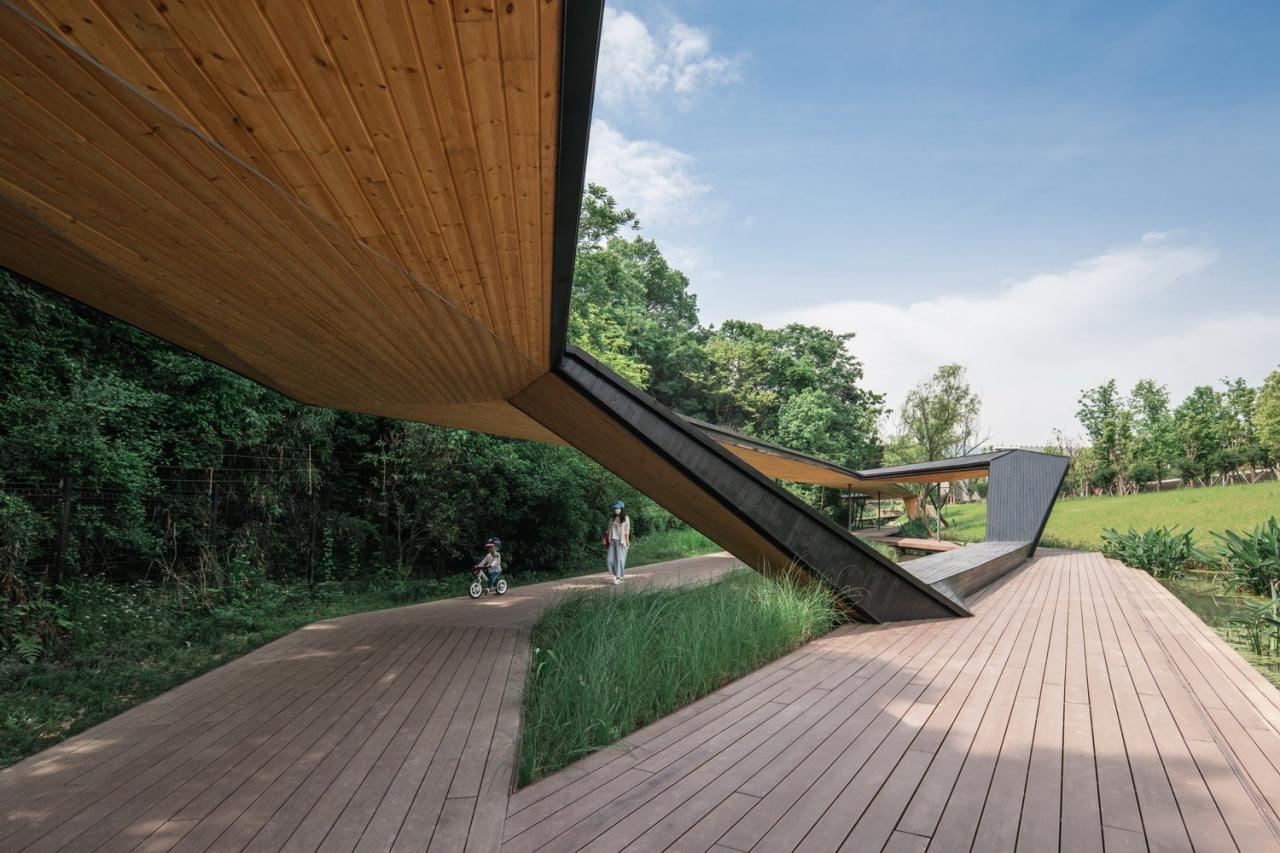 BIM建筑|溪上飞檐：浙江音乐学院校园微更新 / 朱培栋-line+建筑事务所、gad