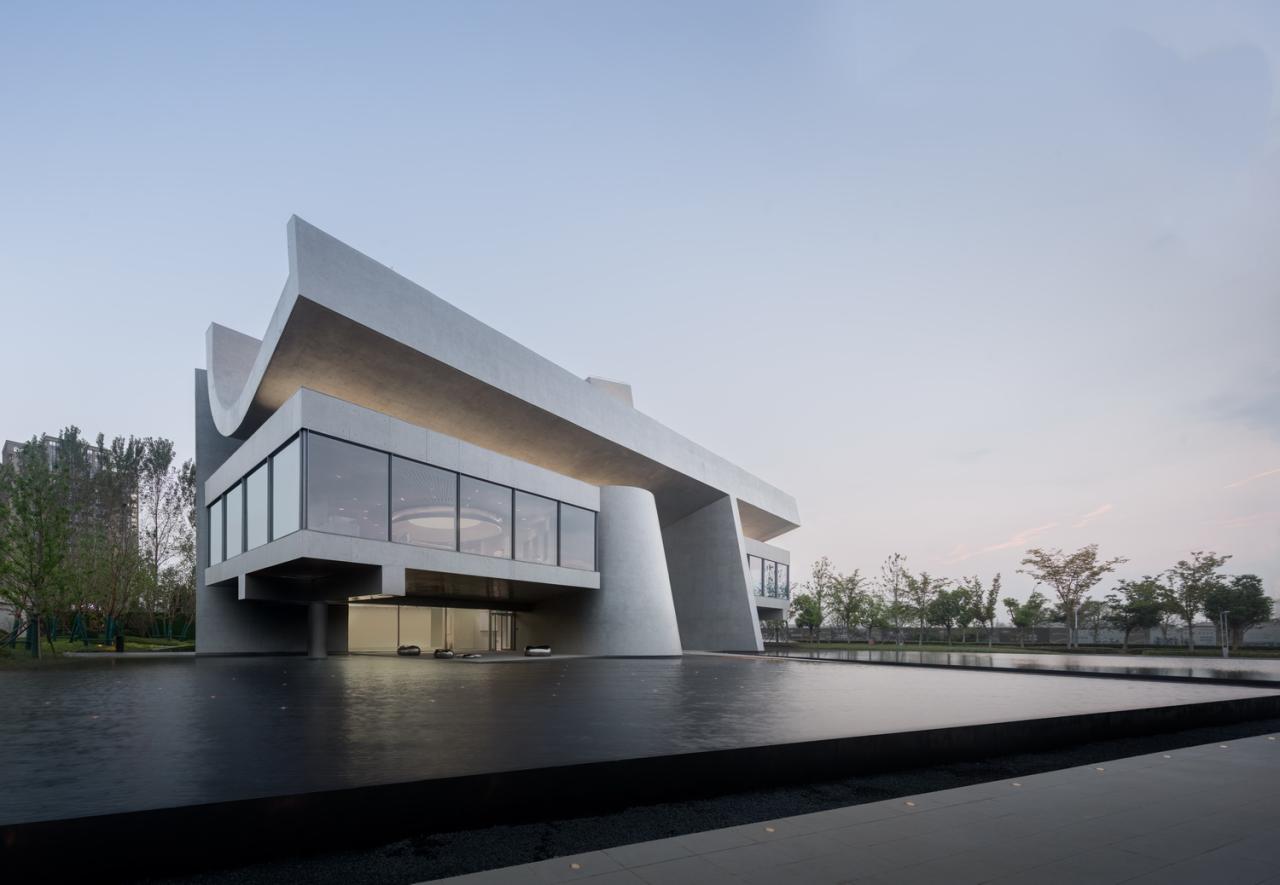 BIM建筑|溧水华侨城展示中心 / 上海日清