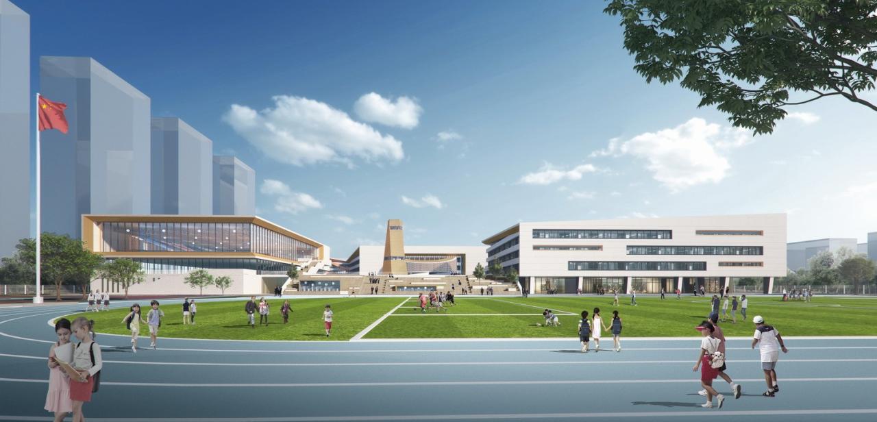 BIM建筑|四时书院·宿迁宿豫区实验小学重建 / 简和建筑