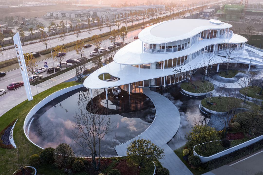 BIM建筑|行云漫步：长沙桂语雲峯 / ZWA卓时水石