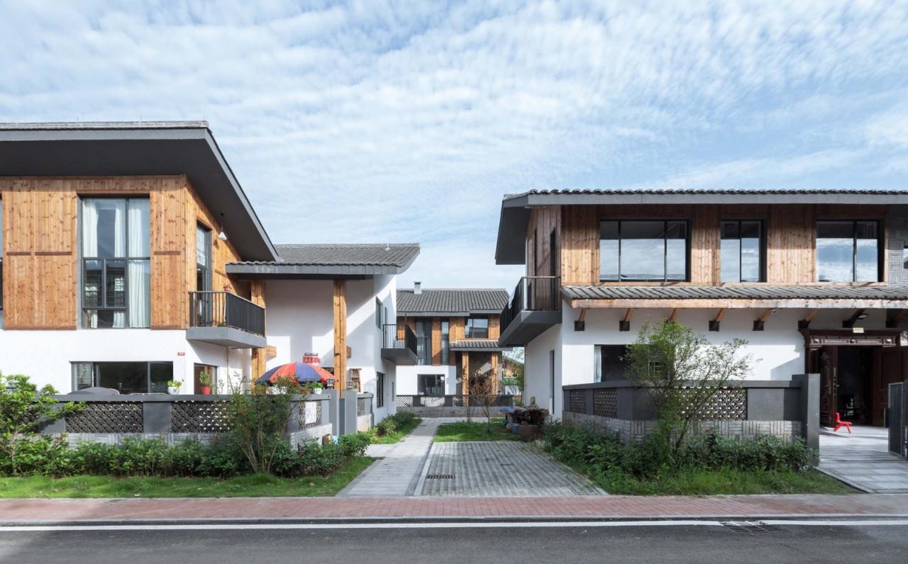 BIM建筑|汨罗“端午人家”乡村安置聚落 / 造作建筑工作室