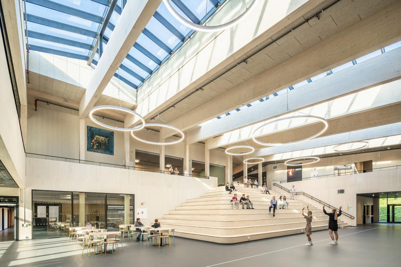 BIM建筑|Borgafjellet 小学 / LINK arkitektur