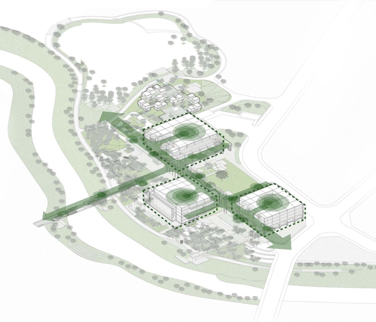 BIM建筑|深圳国际低碳城会展中心升级改造 / 同济﹒原作设计工作室