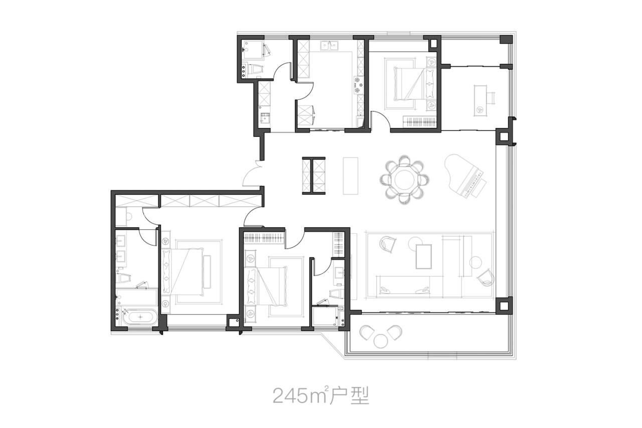BIM建筑|行云漫步：长沙桂语雲峯 / ZWA卓时水石