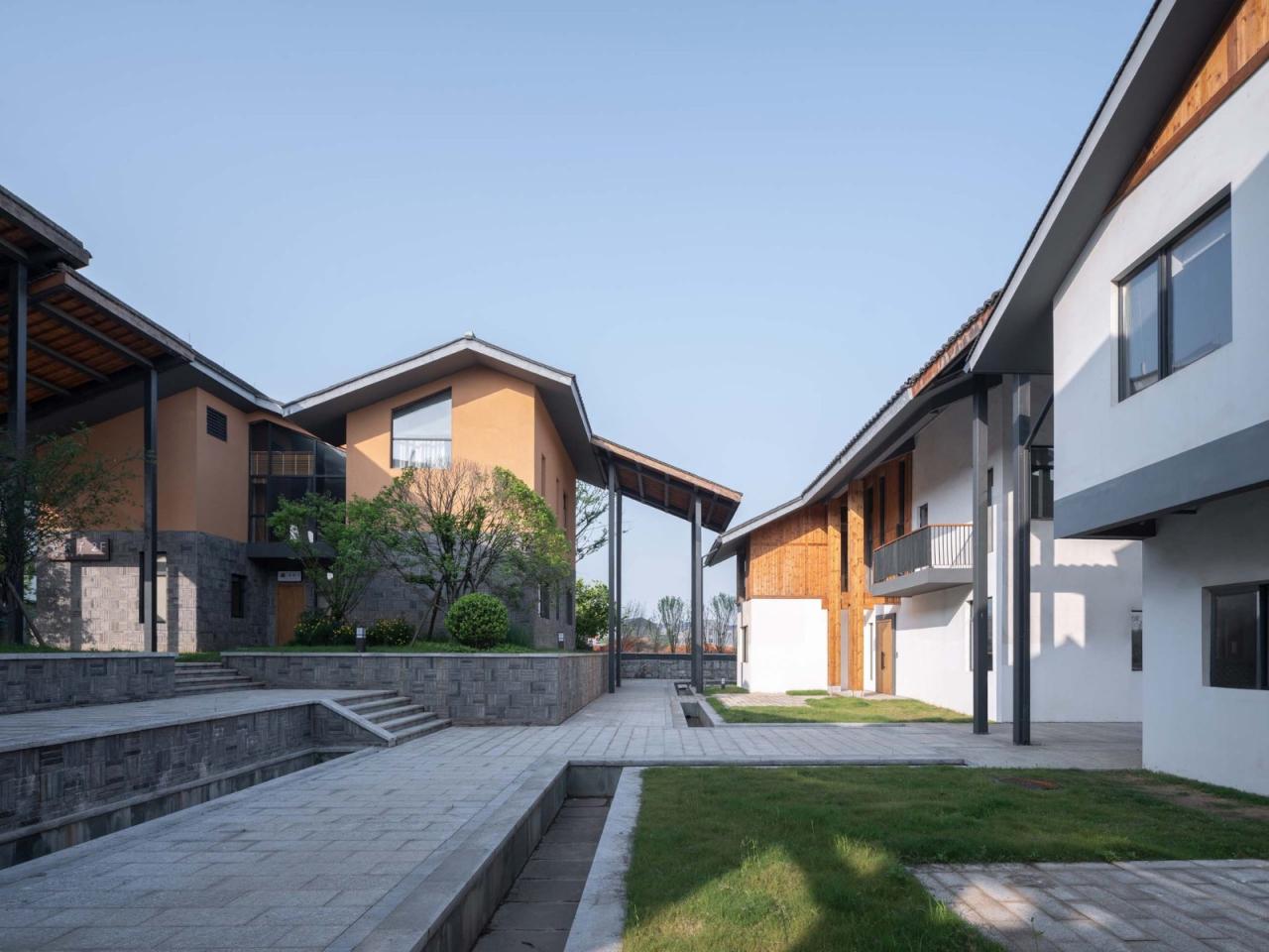 BIM建筑|汨罗“端午人家”乡村安置聚落 / 造作建筑工作室