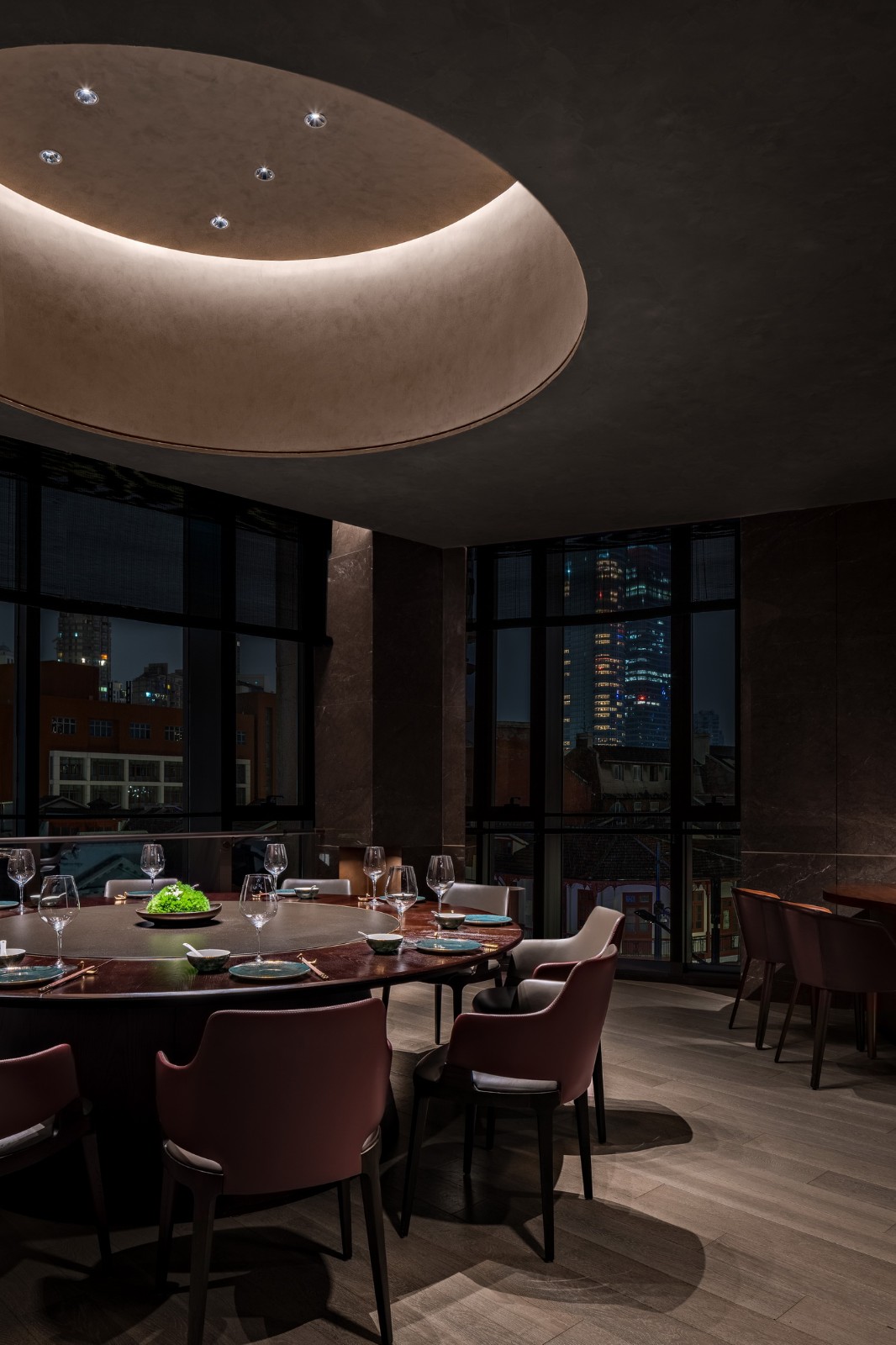 BIM建筑|四季民福上海外滩店 / IN.X屋里门外设计