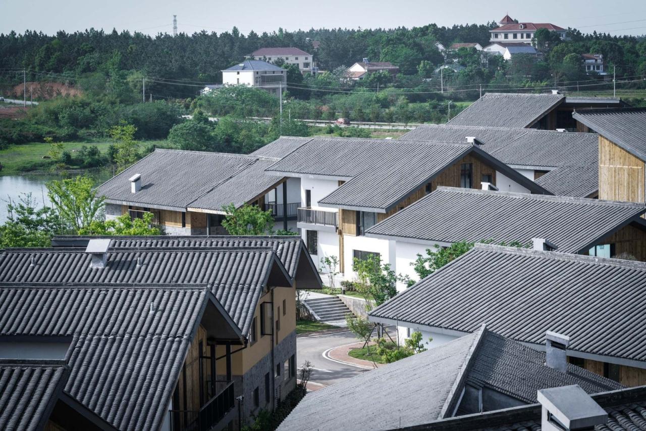 BIM建筑|汨罗“端午人家”乡村安置聚落 / 造作建筑工作室