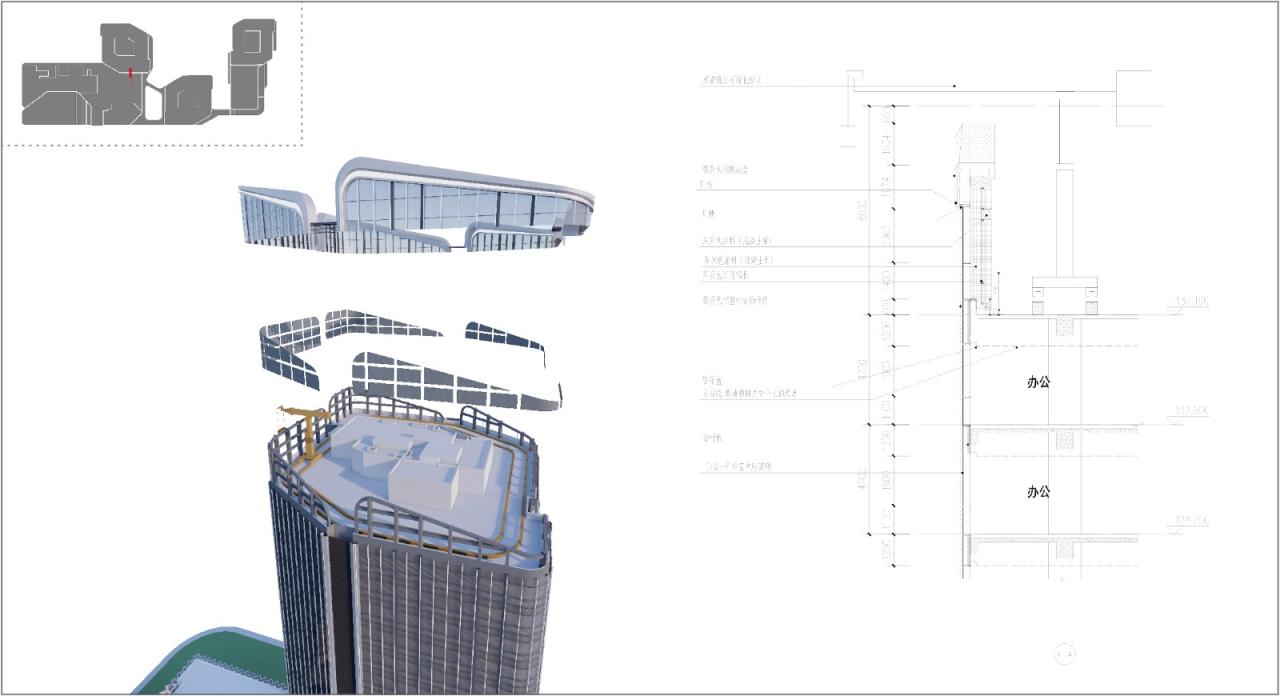 BIM建筑|风正扬帆起 凌江尤可期：广州･广物鱼珠产城综合体 / UA尤安设计