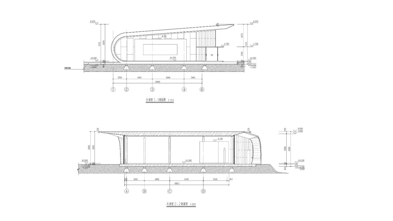 BIM建筑|田岗知行村：田园大讲堂 / 袈蓝建筑
