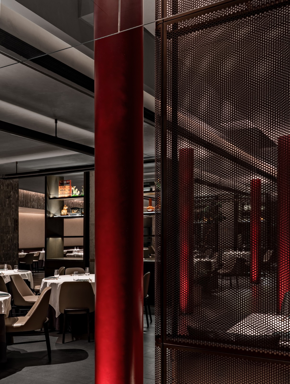 BIM建筑|四季民福上海外滩店 / IN.X屋里门外设计