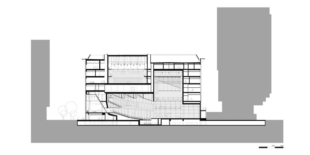 BIM建筑|Amare 表演艺术中心，海牙文化之家 / NOAHH