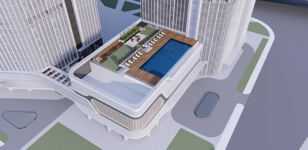 BIM建筑|风正扬帆起 凌江尤可期：广州･广物鱼珠产城综合体 / UA尤安设计