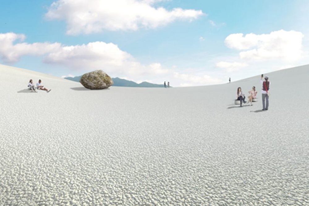 BIM建筑|藤本壮介为日本乡村大学设计可步行屋顶