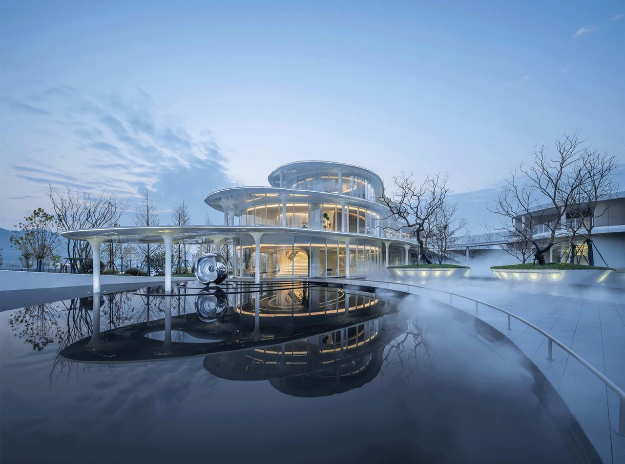 BIM建筑|行云漫步：长沙桂语雲峯 / ZWA卓时水石