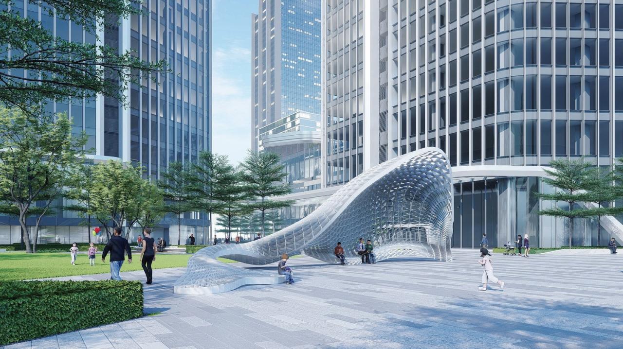 BIM建筑|风正扬帆起 凌江尤可期：广州･广物鱼珠产城综合体 / UA尤安设计