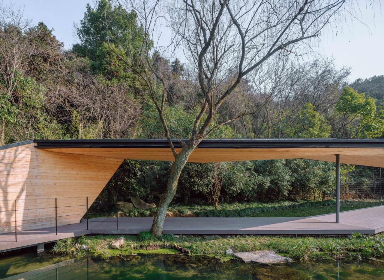 BIM建筑|溪上飞檐：浙江音乐学院校园微更新 / 朱培栋-line+建筑事务所、gad