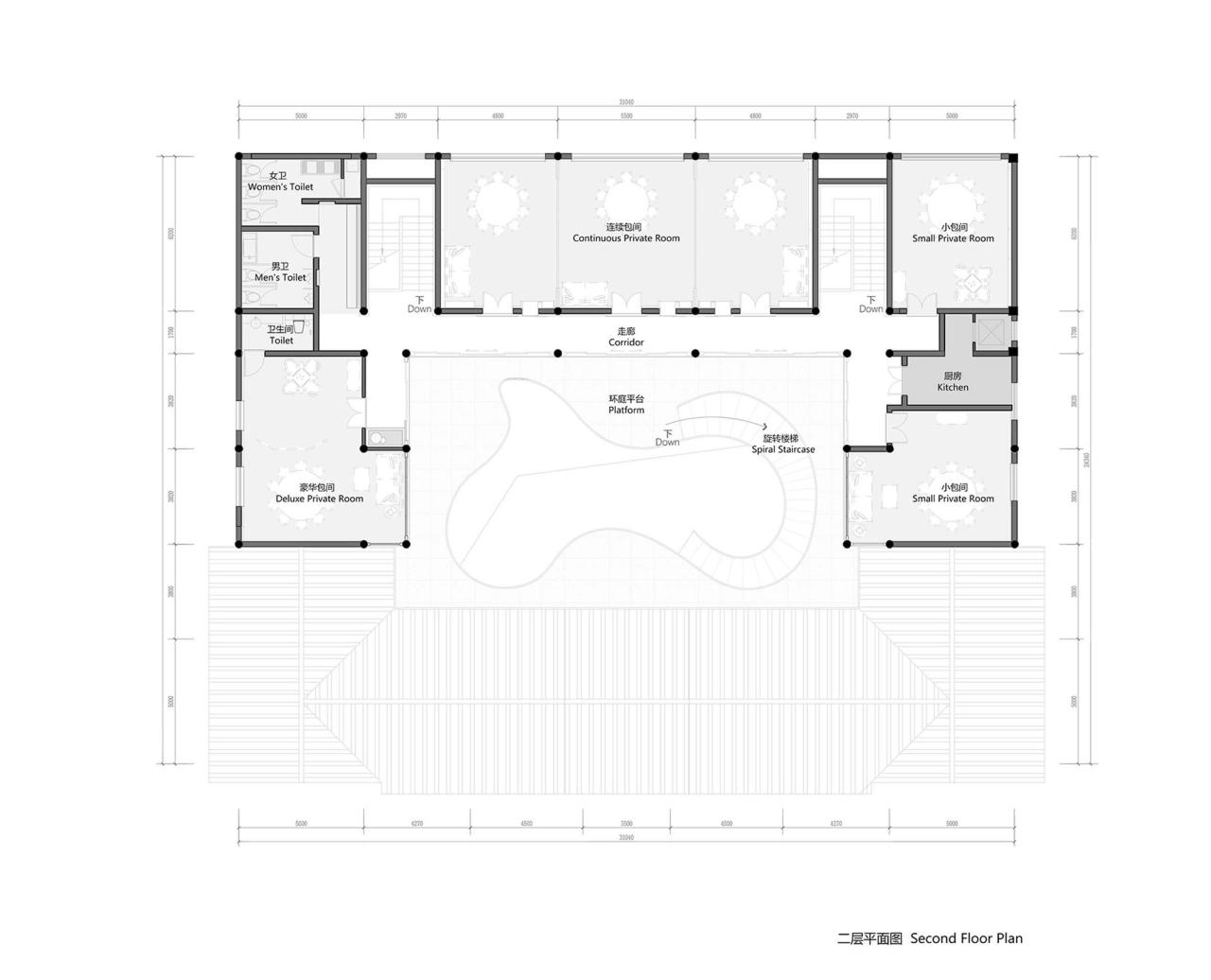 BIM建筑|成都宽三堂餐厅 / 慕达建筑