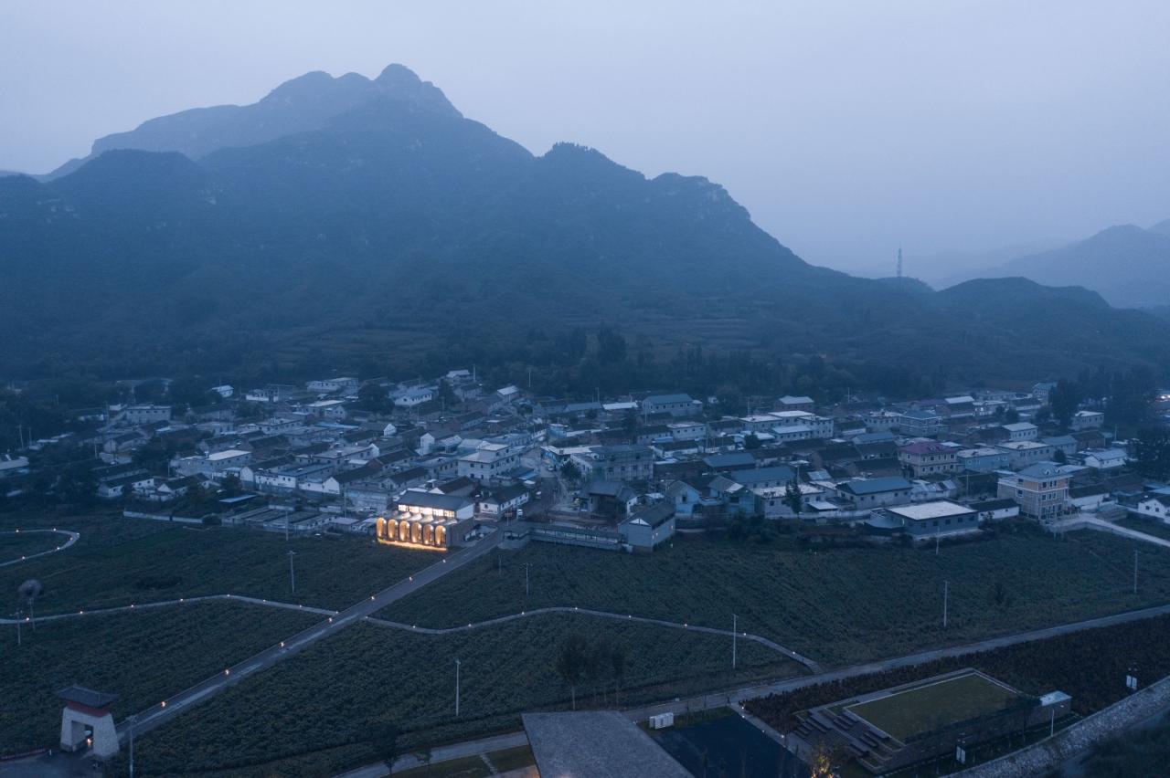 BIM建筑|田岗知行村：乡村会客厅 / 袈蓝建筑